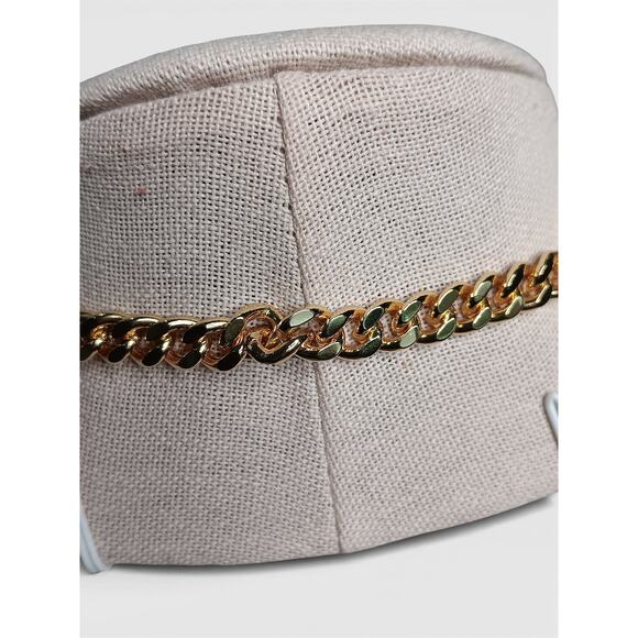 Authentic Louis Vuitton Lock & Key 301 Gold Padlock w 20” Gold Plated Chain - Picture 12 of 14